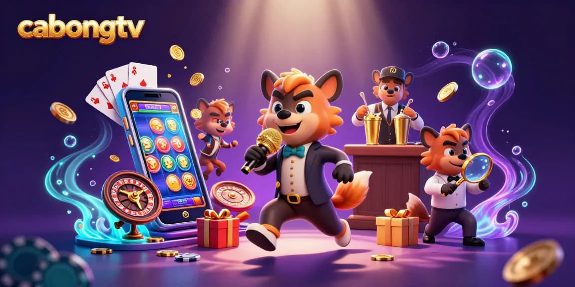 Experience dynamic betting fun with cabongtv's vibrant casino scene featuring hyenas.