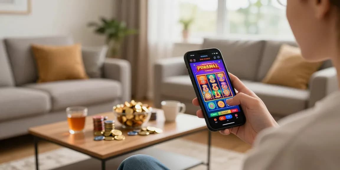Experience the excitement of solbet-onlineparaguay.com with mobile gaming and promotional offers in a cozy setting.