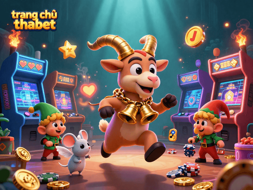 Experience the festive chaos of trang chủ thabet with Krampus, a mouse, and gremlins in a thrilling casino.