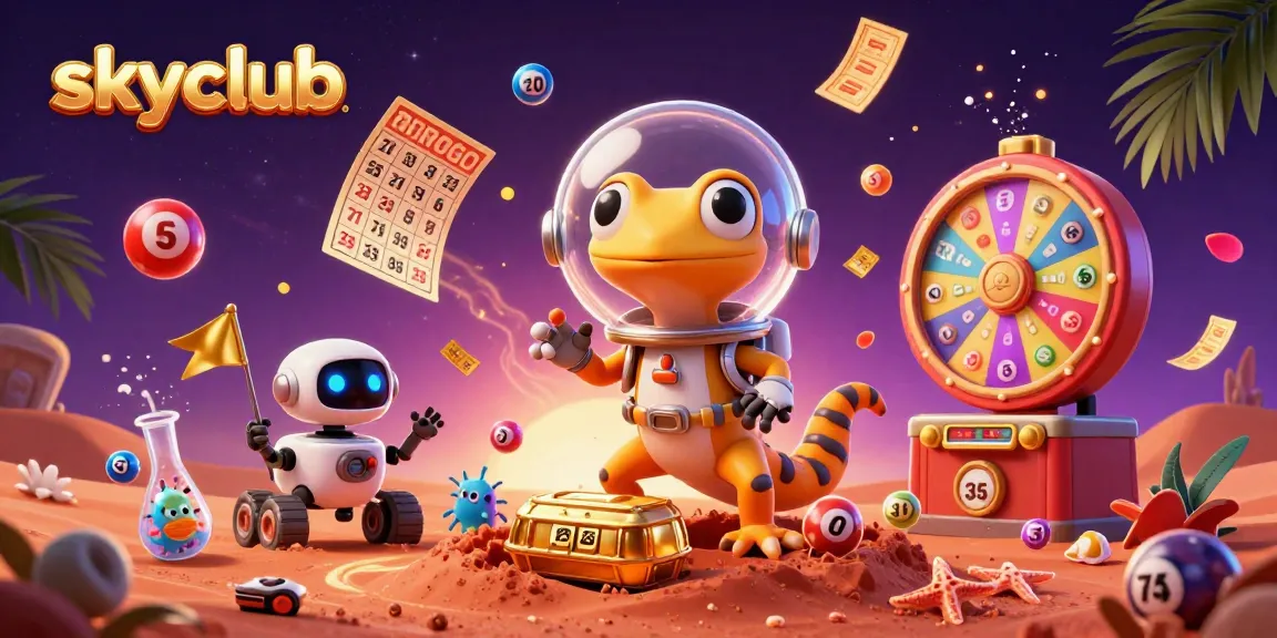 Join the skyclub as the Martian gecko plays for jackpots in an exciting 3D casino adventure!