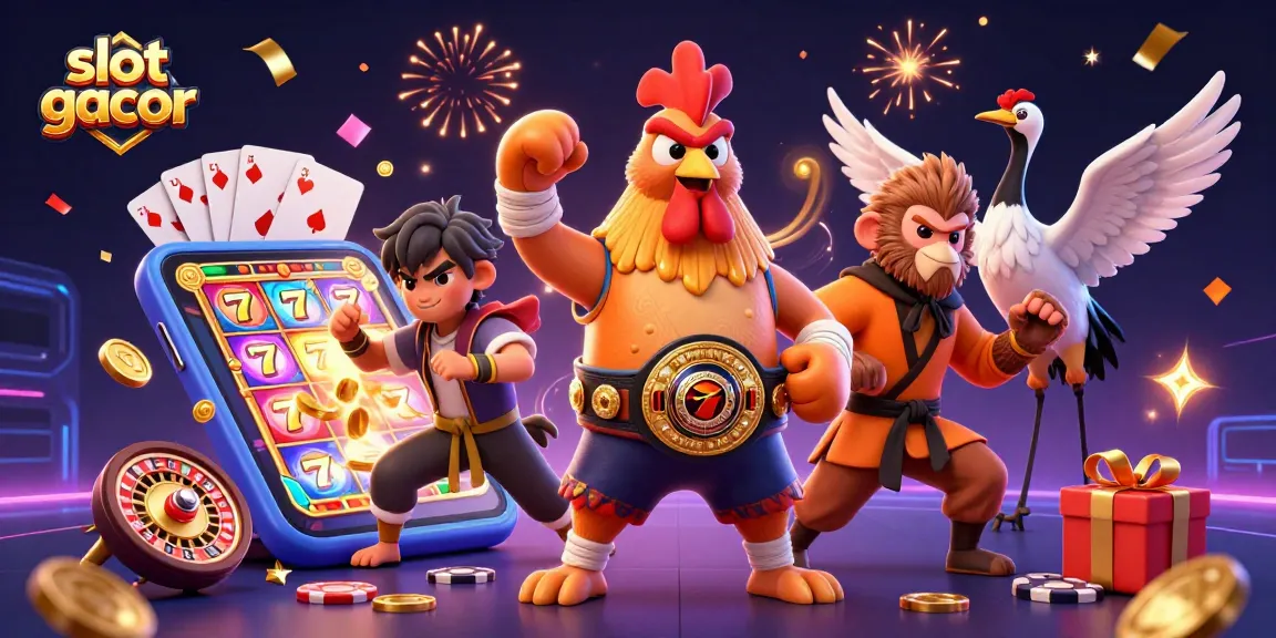 Spin the reels in style with slot gacor as champions celebrate gambling triumphs.