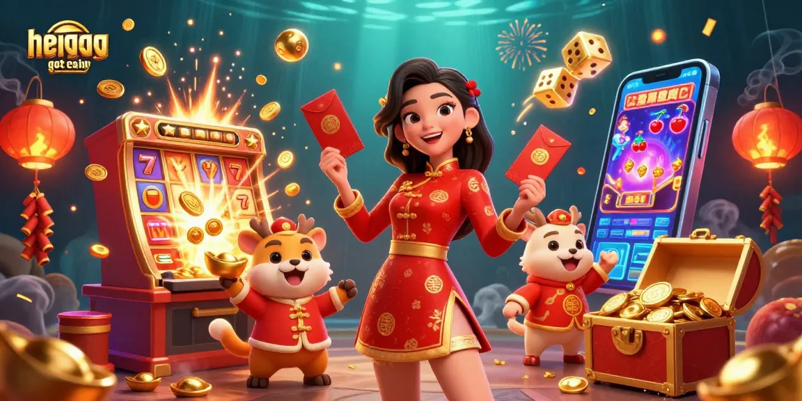 Experience the thrill of playing at heng ong bet casino with vibrant slots, gold coins, and exciting gameplay.