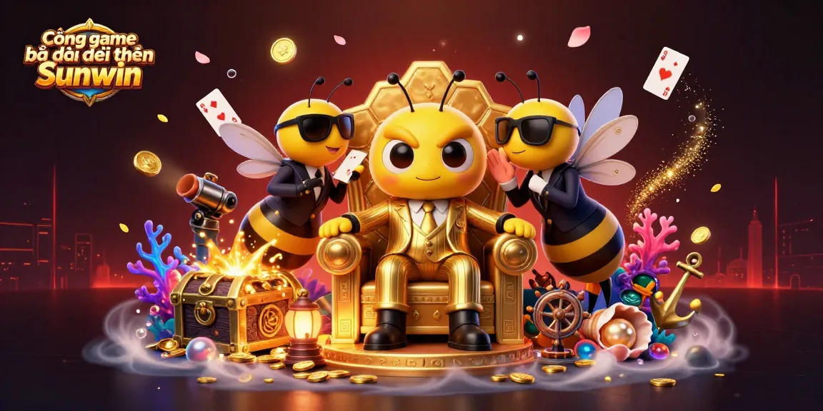 Experience the excitement at Cổng game bài đổi thưởng Sunwin with vibrant characters and energy in a lively casino environment.